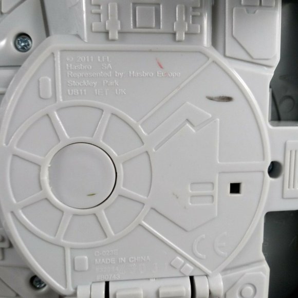 Star Wars Millennium Falcon Toy Ship ** AS/IS MISSING PIECES -SEE PICS* - Picture 7 of 15